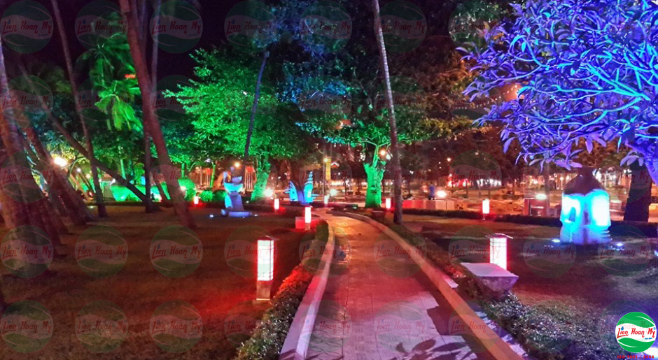 Chiếu sáng công viên bãi trước Vũng Tàu