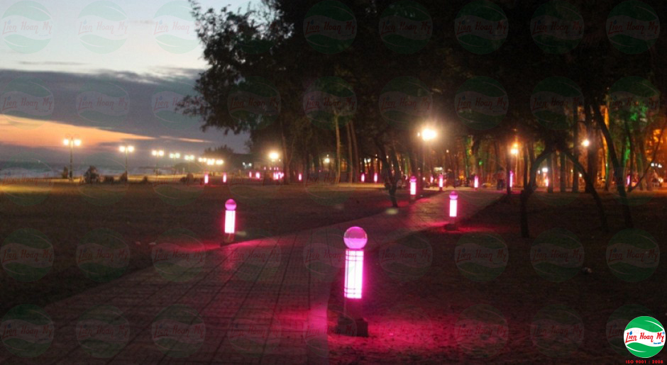 Chiếu sáng nghệ thuật công viên Đồi Dương Phan Thiết