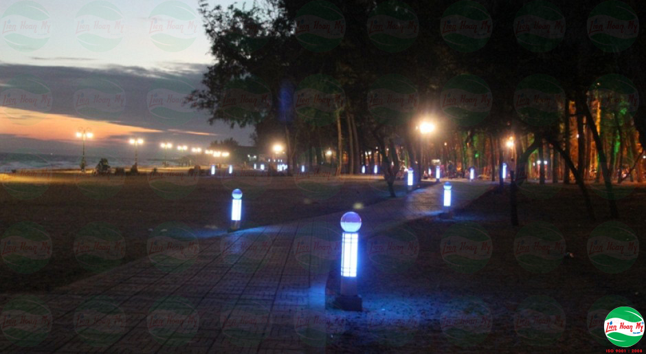 Chiếu sáng nghệ thuật công viên Đồi Dương Phan Thiết